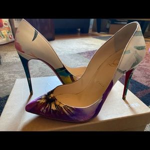 Christian Louboutin Pigalle Follies Maxi Fiori
